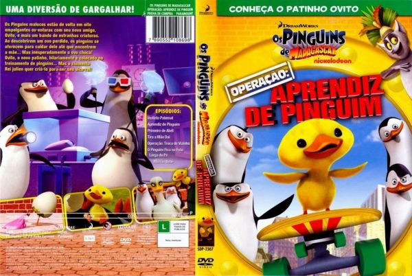 Os Pinguins De Madagascar -Operação Aprendiz De Pinguim