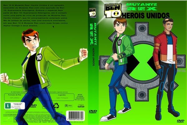 Cenas do Ben 10 e Mutante Rex Heróis Unidos com Bonecos! 