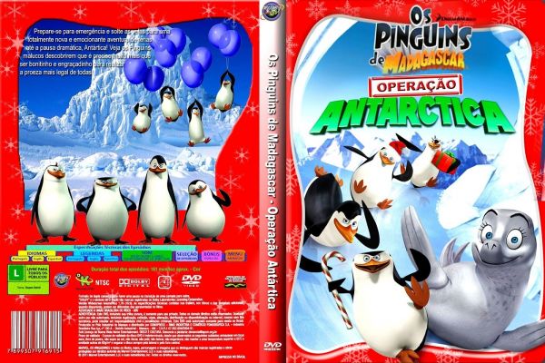 Os Pinguins De Madagascar Operação Antartica