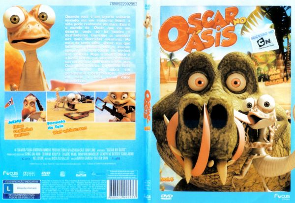 Dvd Oscar No Oásis Volume 3 e 4, Item Infantil Dvd Usado 81701644