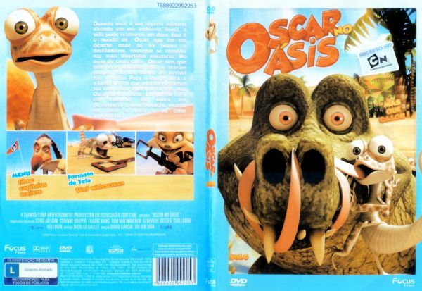 Dvd Oscar No Oásis - Volume 2, Animação, Original